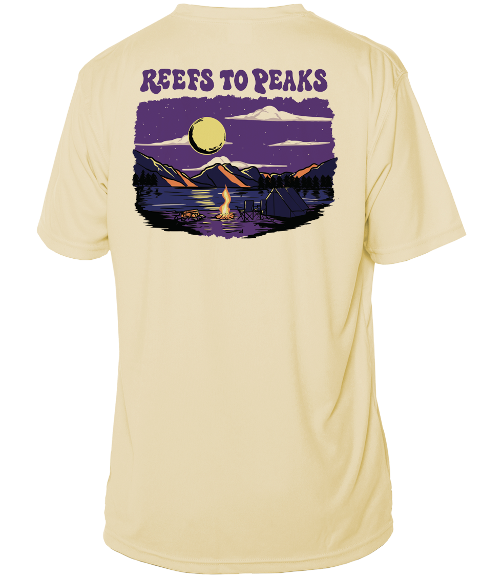 Moonlit Camp UPF 50+ Short Sleeve Shirt | Reefs to Peaks