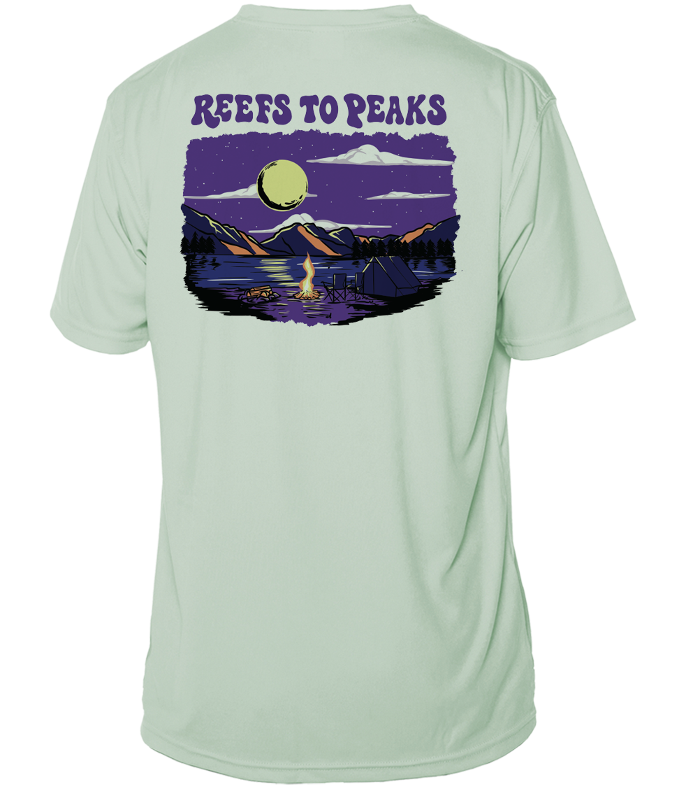Moonlit Camp UPF 50+ Short Sleeve Shirt | Reefs to Peaks