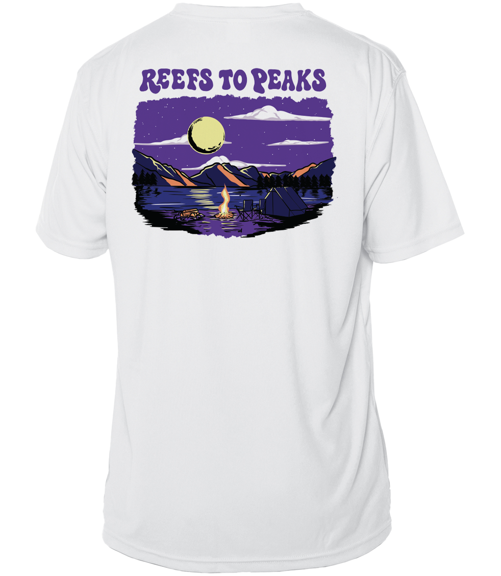 Moonlit Camp UPF 50+ Short Sleeve Shirt | Reefs to Peaks