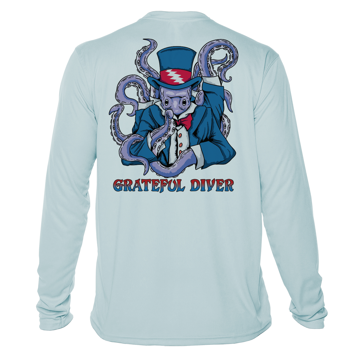 Grateful Diver Octopus Sam UV Shirt