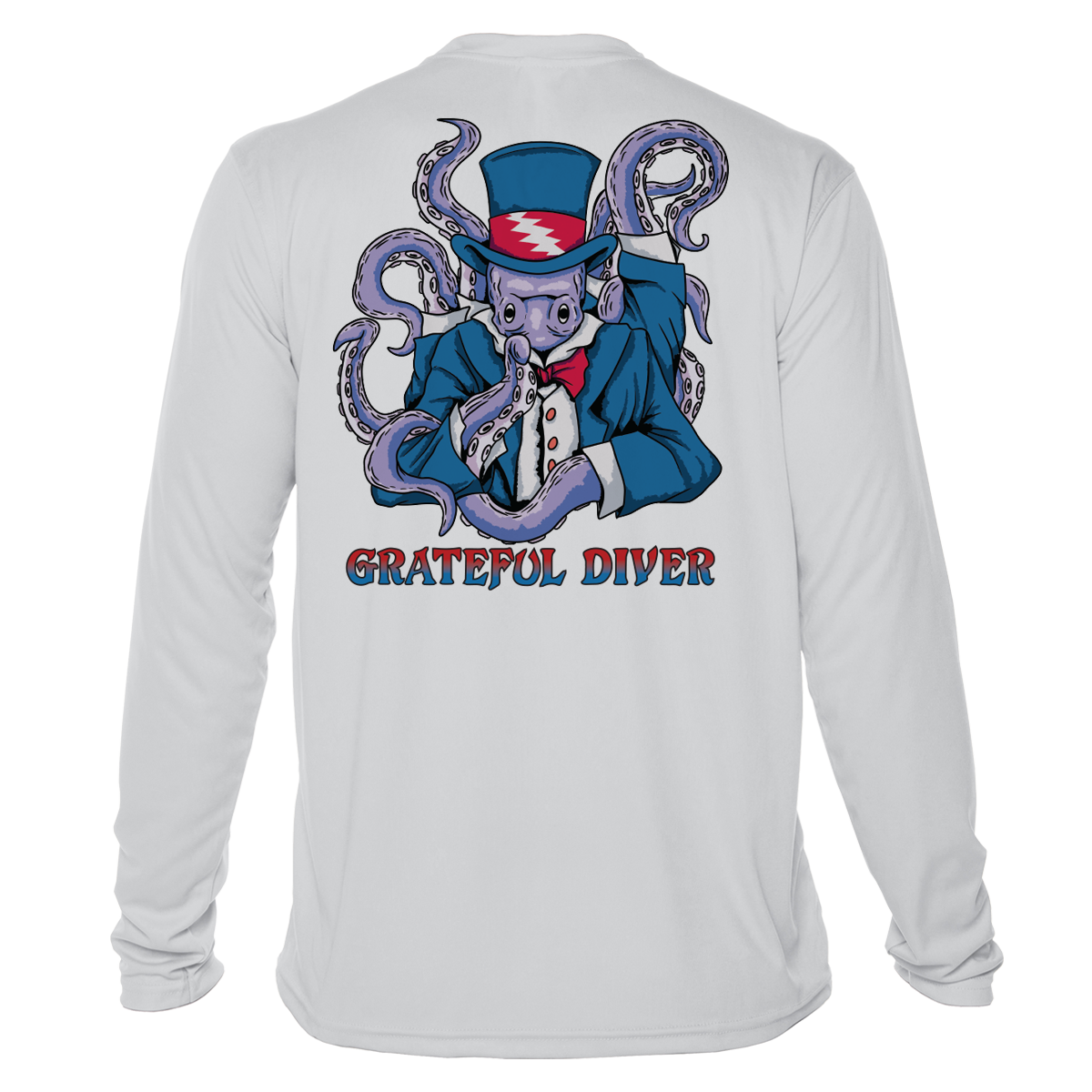 Grateful Diver Octopus Sam UV Shirt