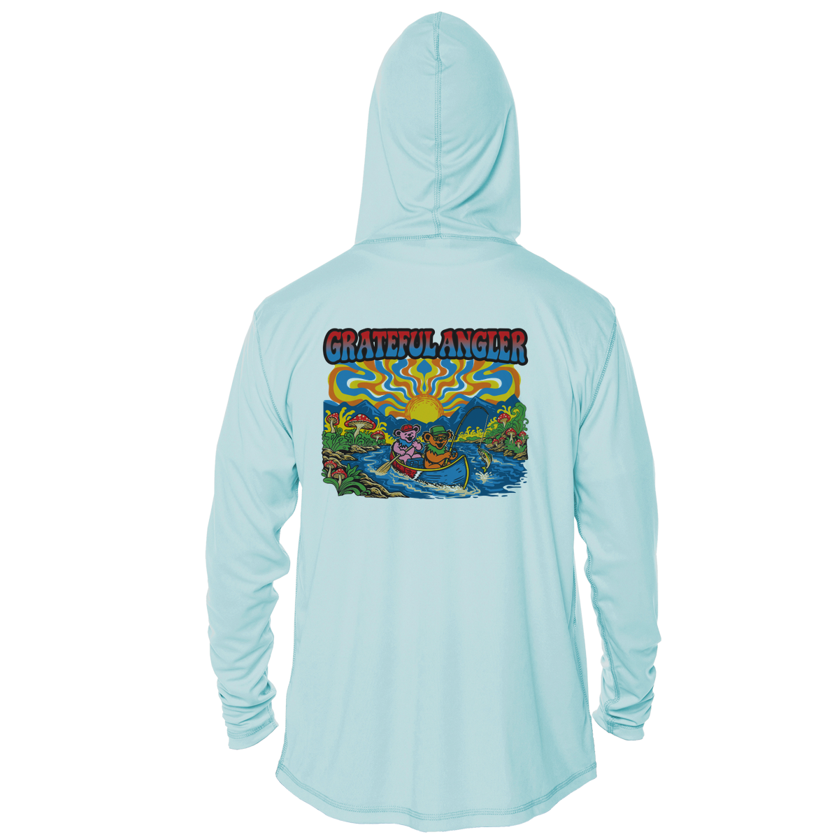 Paddle Bears UPF 50+ Performance Hoodie| Grateful Angler