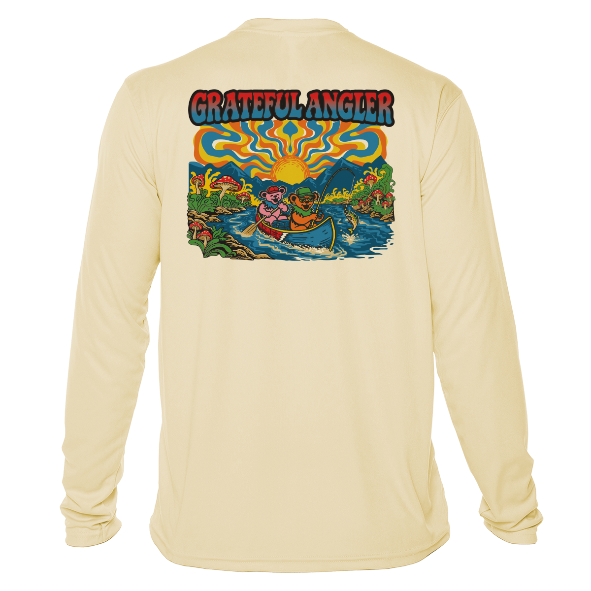 Paddle Bears UPF 50+ Long Sleeve Shirt | Grateful Angler