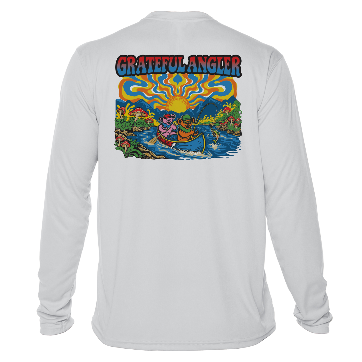 Paddle Bears UPF 50+ Long Sleeve Shirt | Grateful Angler