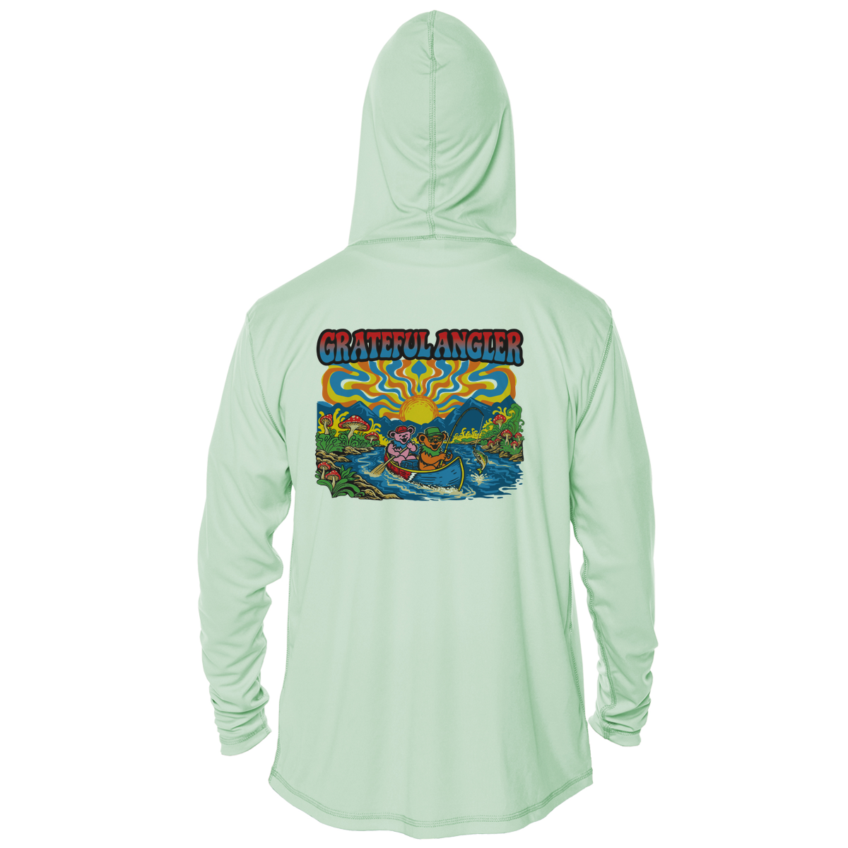 Paddle Bears UPF 50+ Performance Hoodie| Grateful Angler