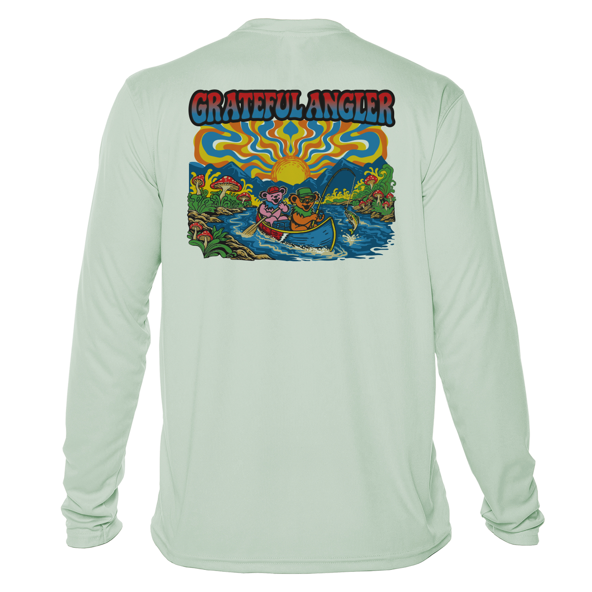 Paddle Bears UPF 50+ Long Sleeve Shirt | Grateful Angler