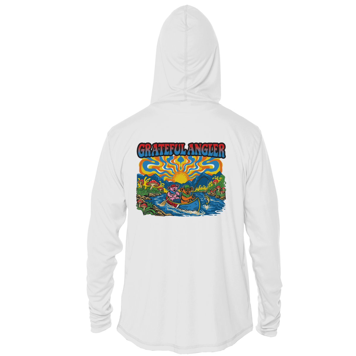 Paddle Bears UPF 50+ Performance Hoodie| Grateful Angler
