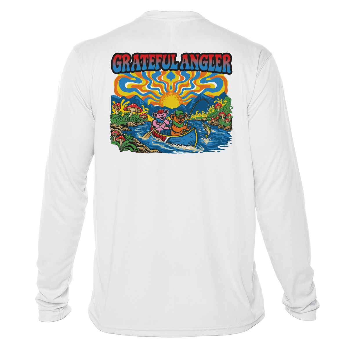 Paddle Bears UPF 50+ Long Sleeve Shirt | Grateful Angler