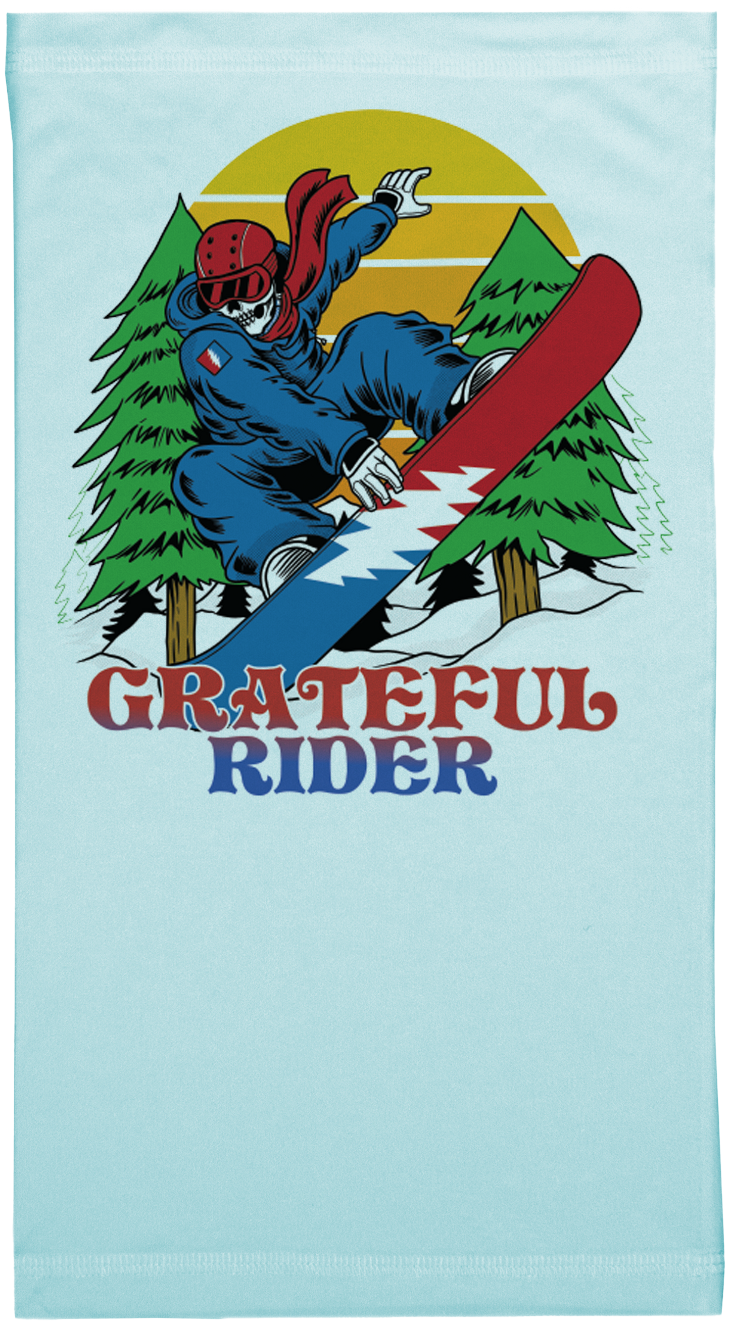 Powder Grab UPF 50+ Performance Neck Gaiter | Grateful Rider