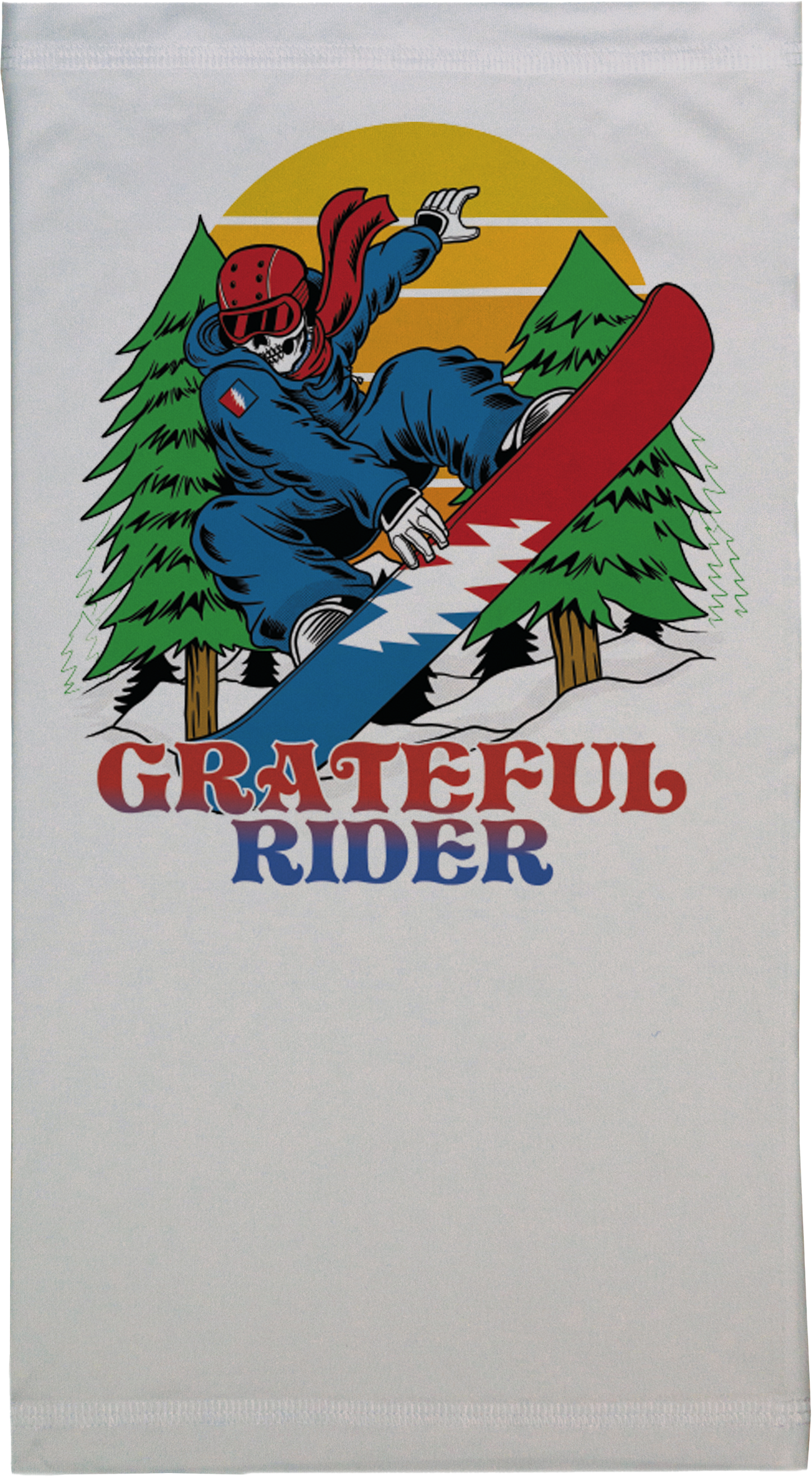 Powder Grab UPF 50+ Performance Neck Gaiter | Grateful Rider