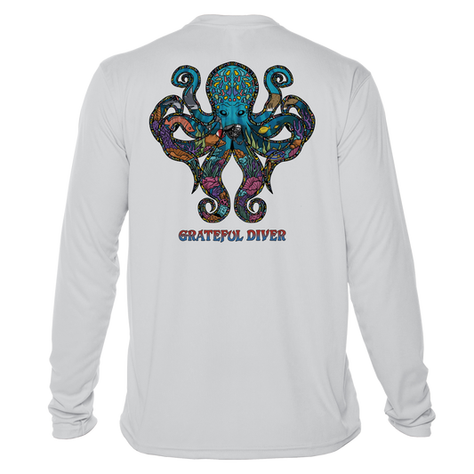 Grateful Diver Psychedelic Octopus UV Shirt