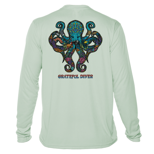 Grateful Diver Psychedelic Octopus UV Shirt