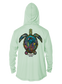 Grateful Diver Psychedelic Turtle UV Hoodie