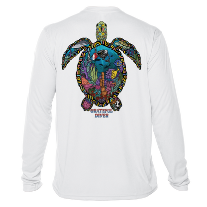 Grateful Diver Psychedelic Turtle UV Shirt