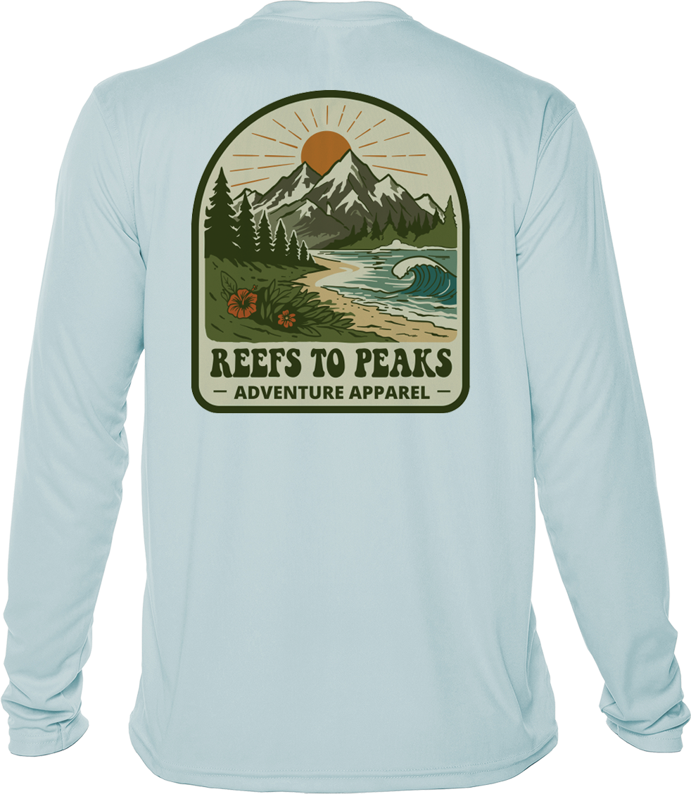 Trailhead Tide UPF 50+ Long Sleeve Shirt | Reefs to Peaks
