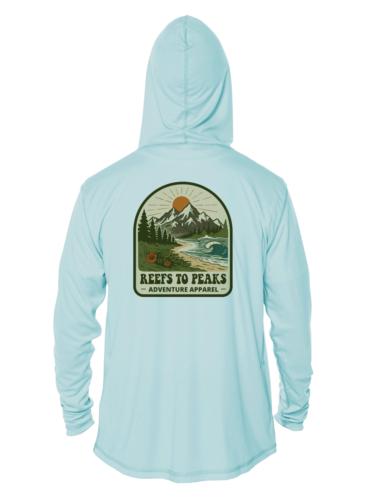 Trailhead Tide UPF 50+ Performance Hoodie | Reefs to Peaks