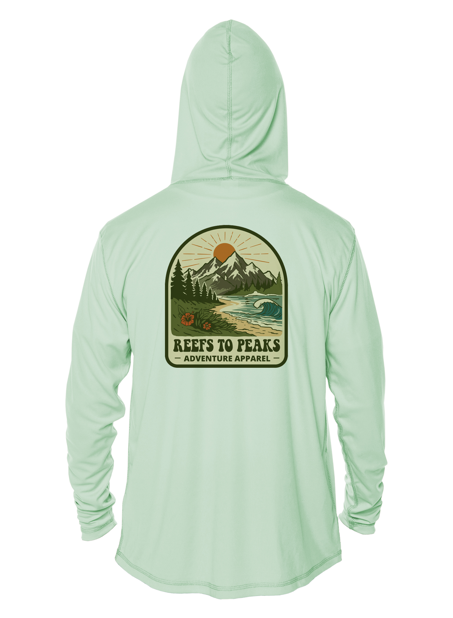 Trailhead Tide UPF 50+ Performance Hoodie | Reefs to Peaks