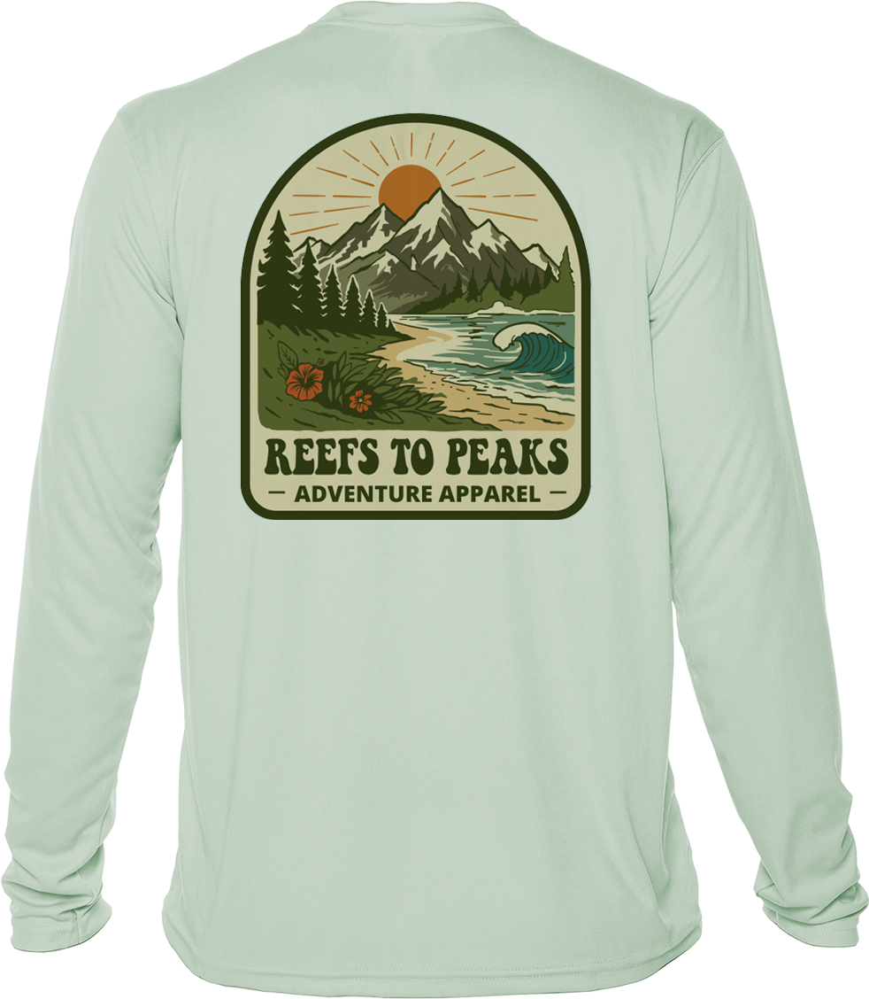 Trailhead Tide UPF 50+ Long Sleeve Shirt | Reefs to Peaks