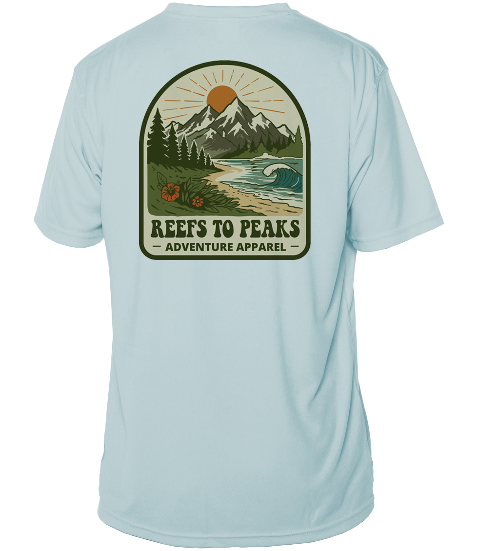 Trailhead Tide UPF 50+ Short Sleeve Shirt | Reefs to Peaks