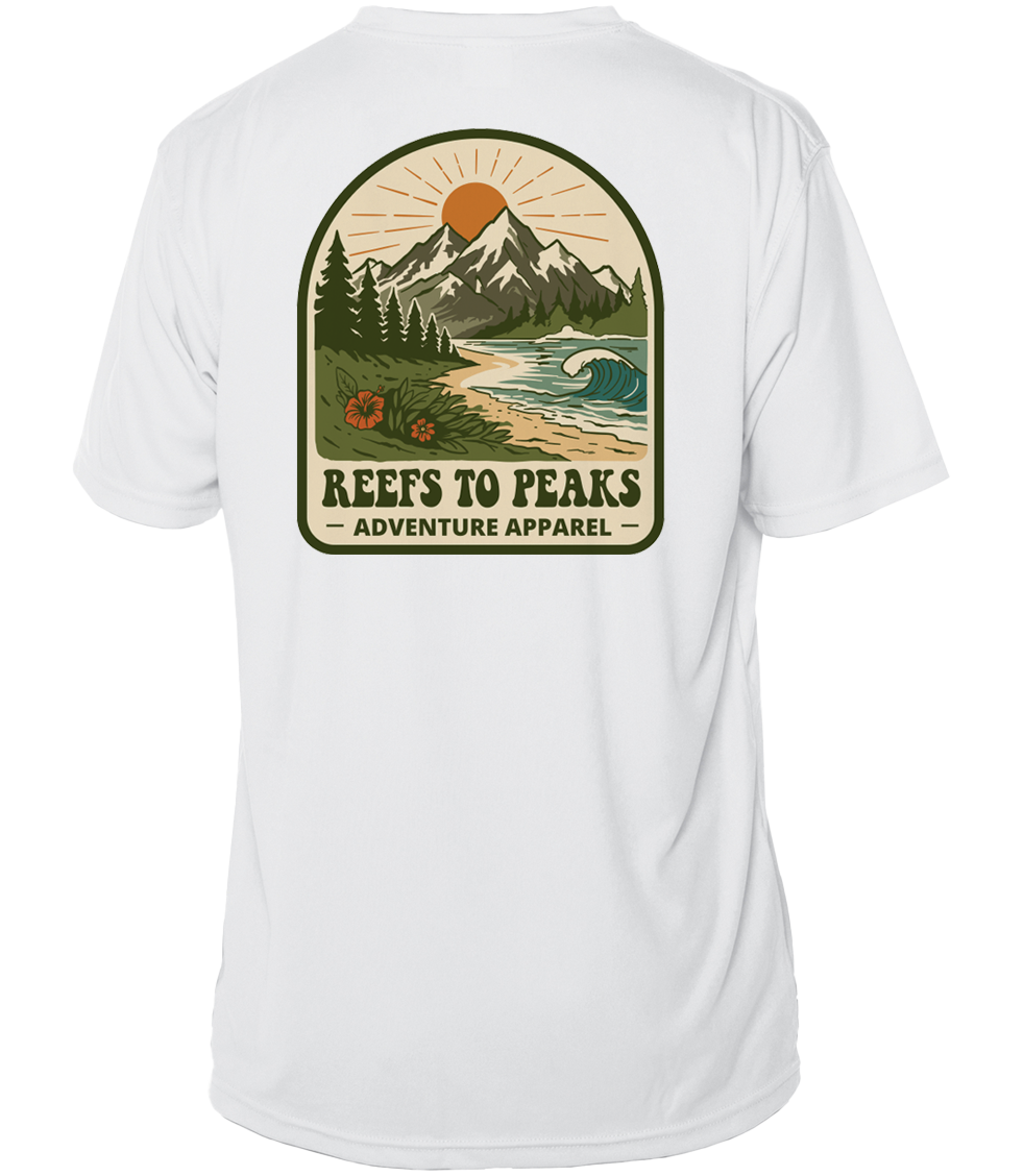 Trailhead Tide UPF 50+ Short Sleeve Shirt | Reefs to Peaks
