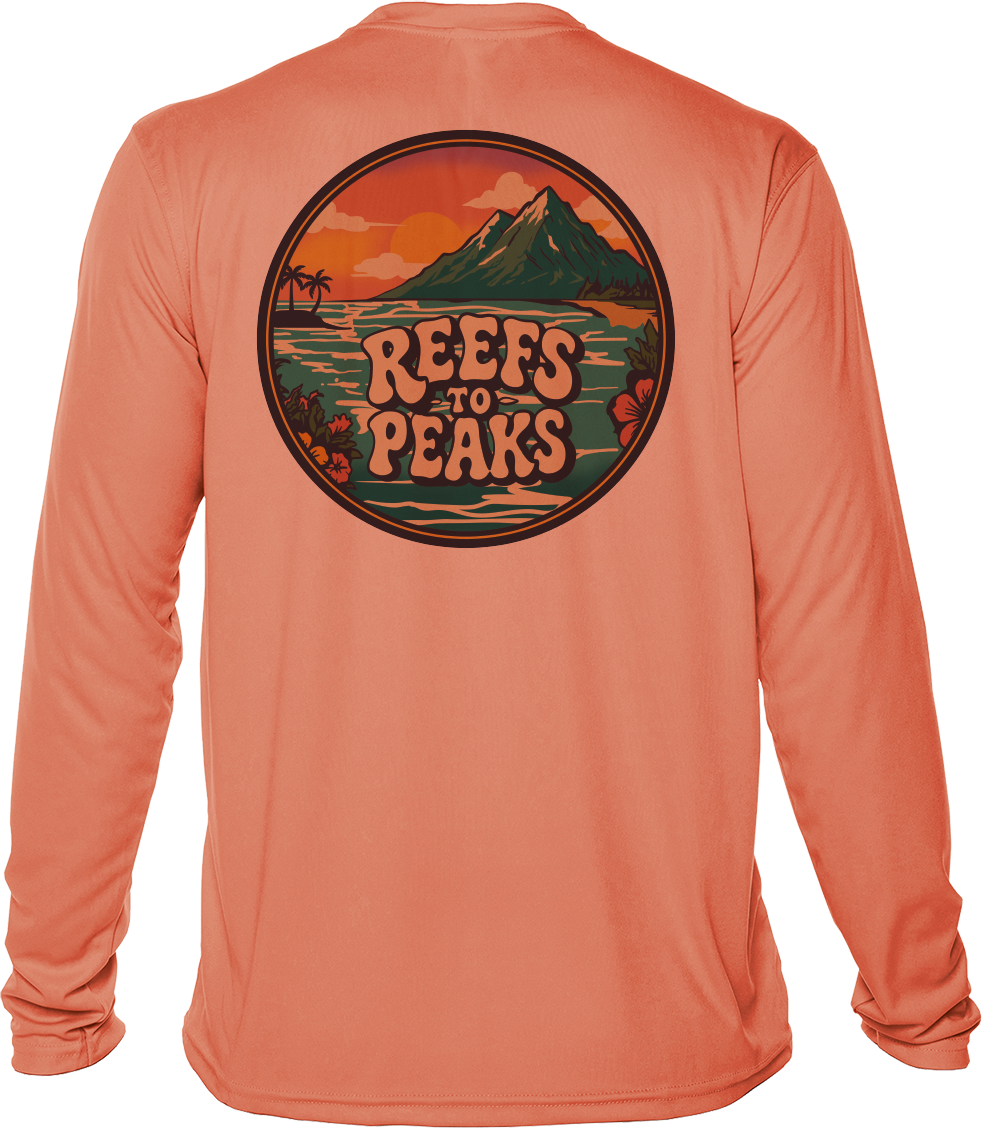 Sunset Summit UPF 50+ Long Sleeve Shirt | Reefs to Peaks