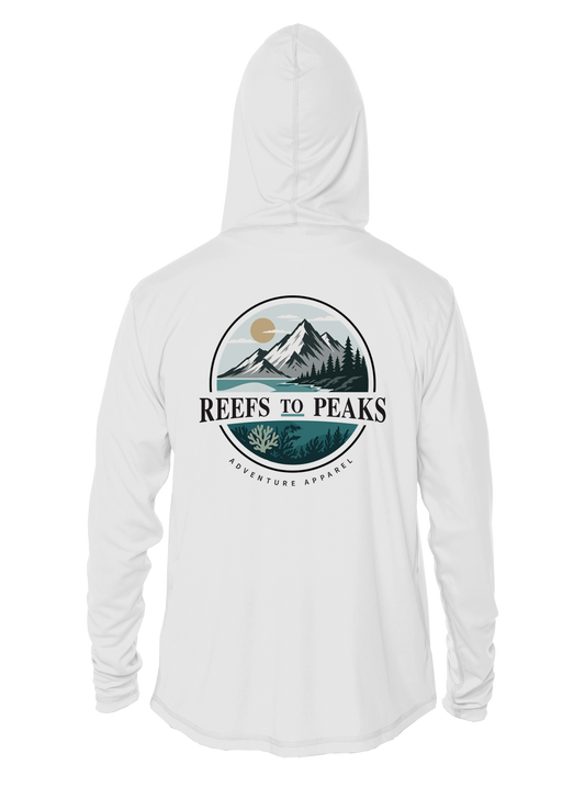 Heritage Logo UPF 50+ Performance Hoodie | Reefs to Peaks