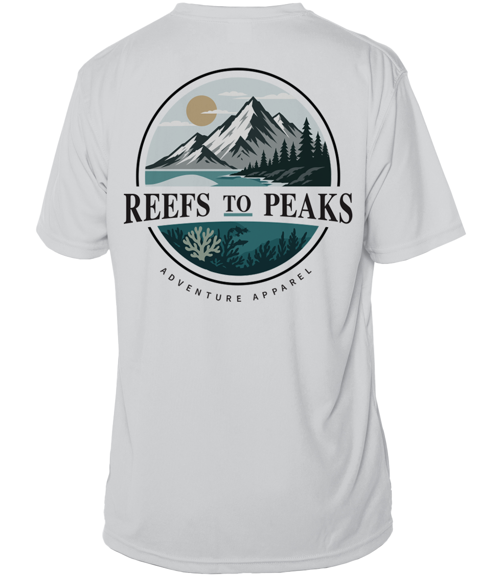 Heritage Logo UPF 50+ Short Sleeve Shirt | Reefs to Peaks