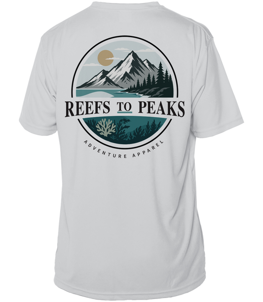 Heritage Logo UPF 50+ Short Sleeve Shirt | Reefs to Peaks