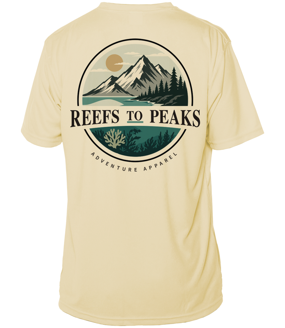 Heritage Logo UPF 50+ Short Sleeve Shirt | Reefs to Peaks