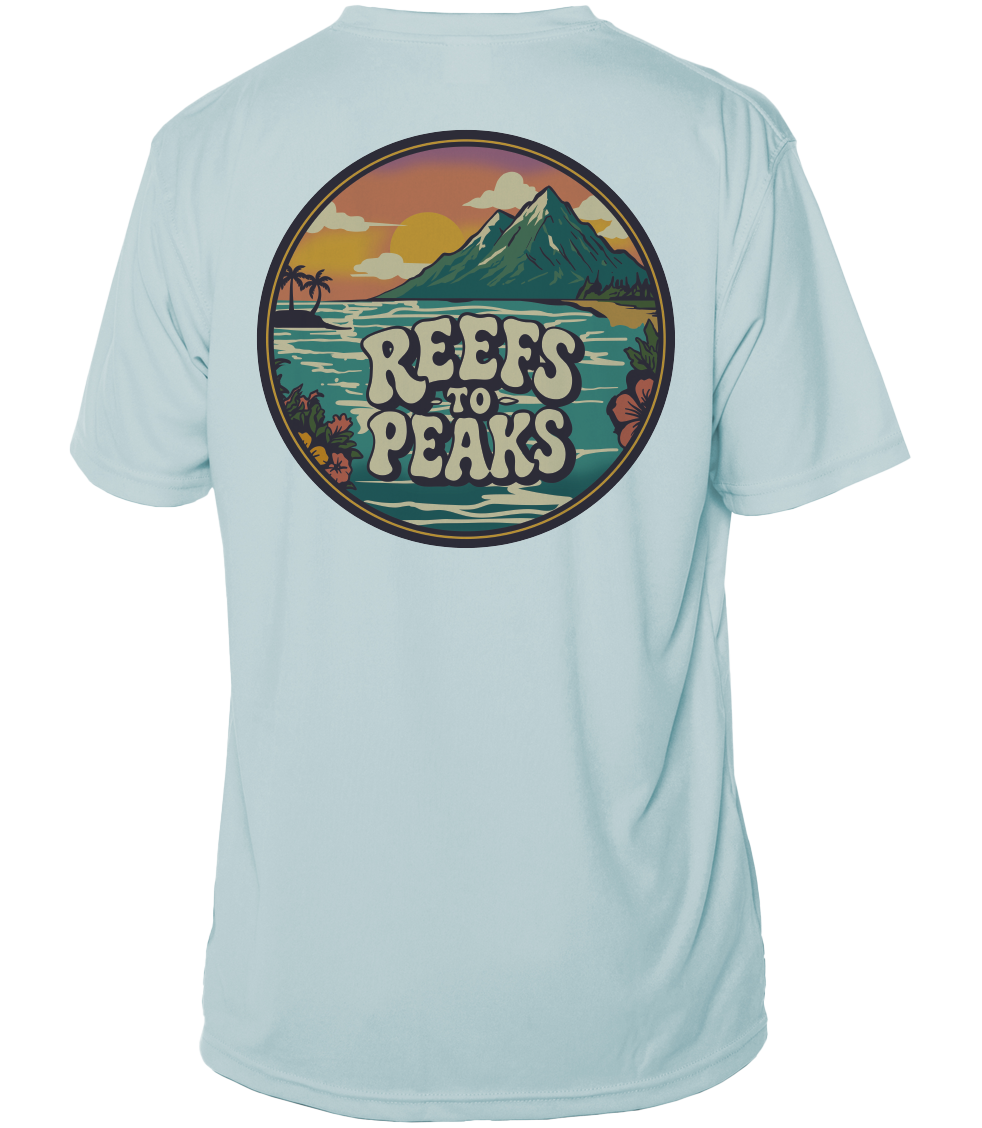 Sunset Summit UPF 50+ Short Sleeve Shirt | Reefs to Peaks