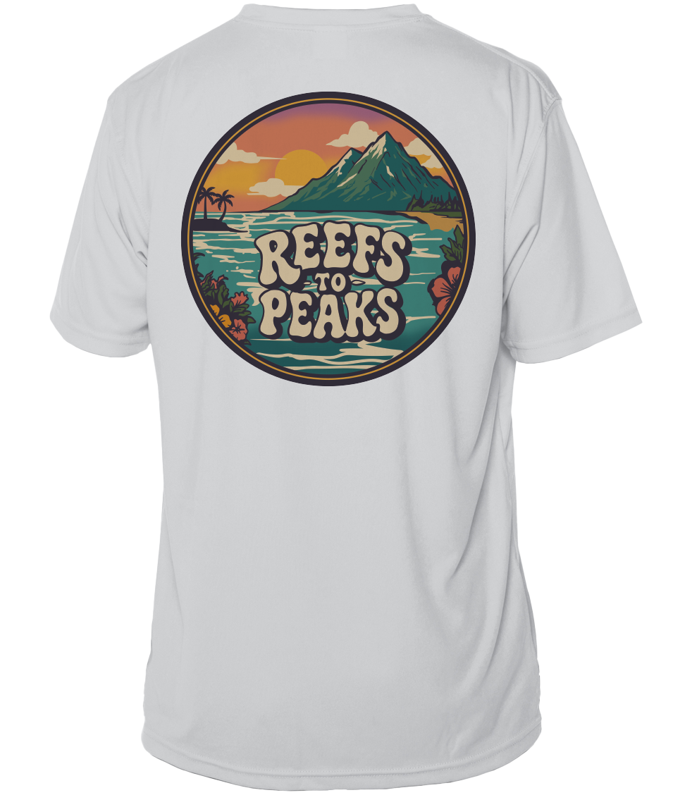 Sunset Summit UPF 50+ Short Sleeve Shirt | Reefs to Peaks