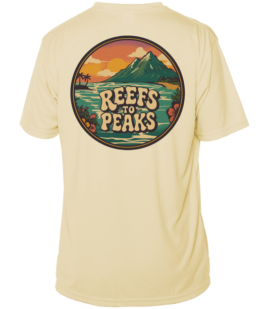 Sunset Summit UPF 50+ Short Sleeve Shirt | Reefs to Peaks