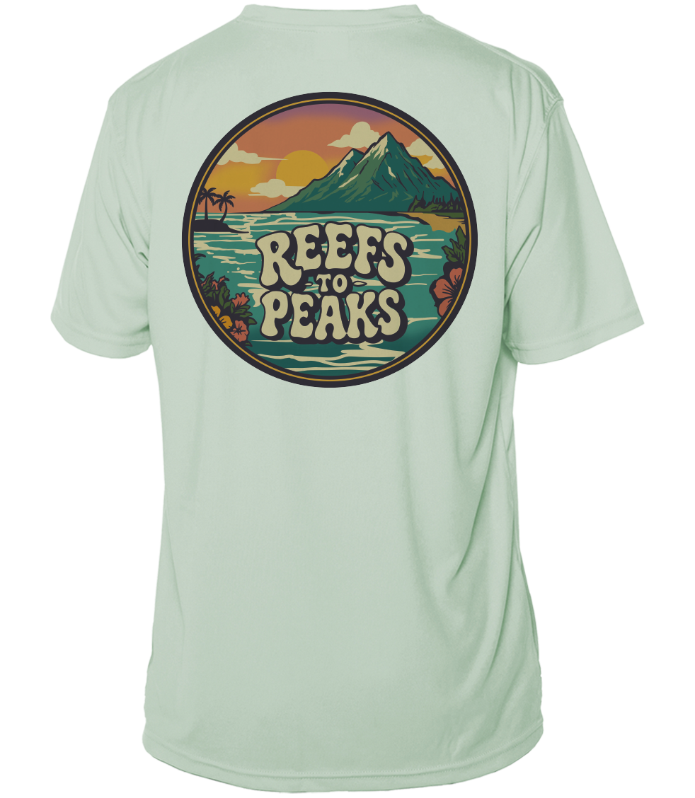 Sunset Summit UPF 50+ Short Sleeve Shirt | Reefs to Peaks