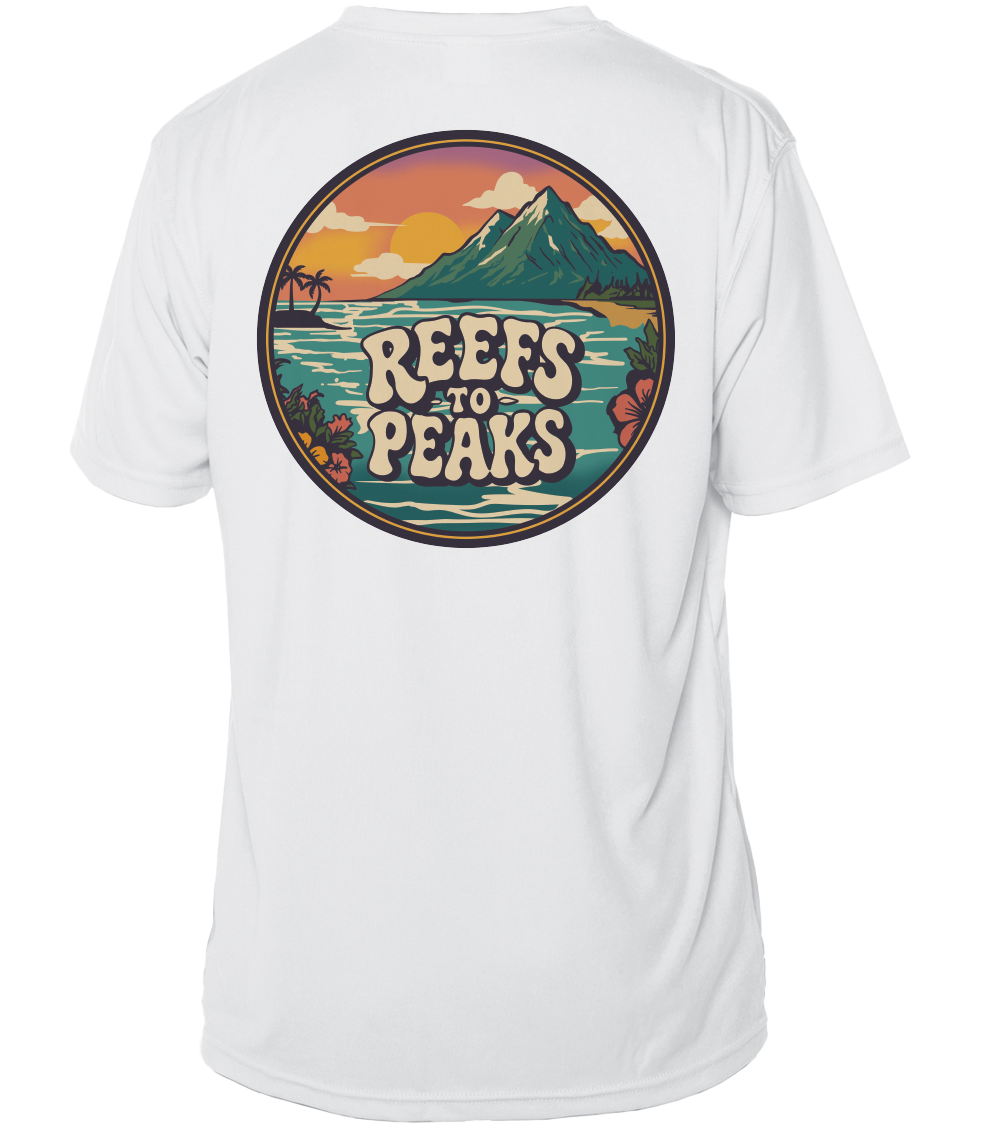 Sunset Summit UPF 50+ Short Sleeve Shirt | Reefs to Peaks