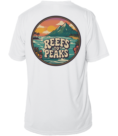 Sunset Summit UPF 50+ Short Sleeve Shirt | Reefs to Peaks