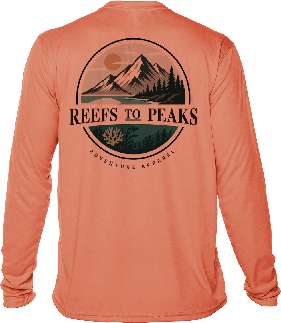 Heritage Logo UPF 50+ Long Sleeve Shirt | Reefs to Peaks