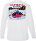 Grateful Rider Rafting Skeleton UV Shirt