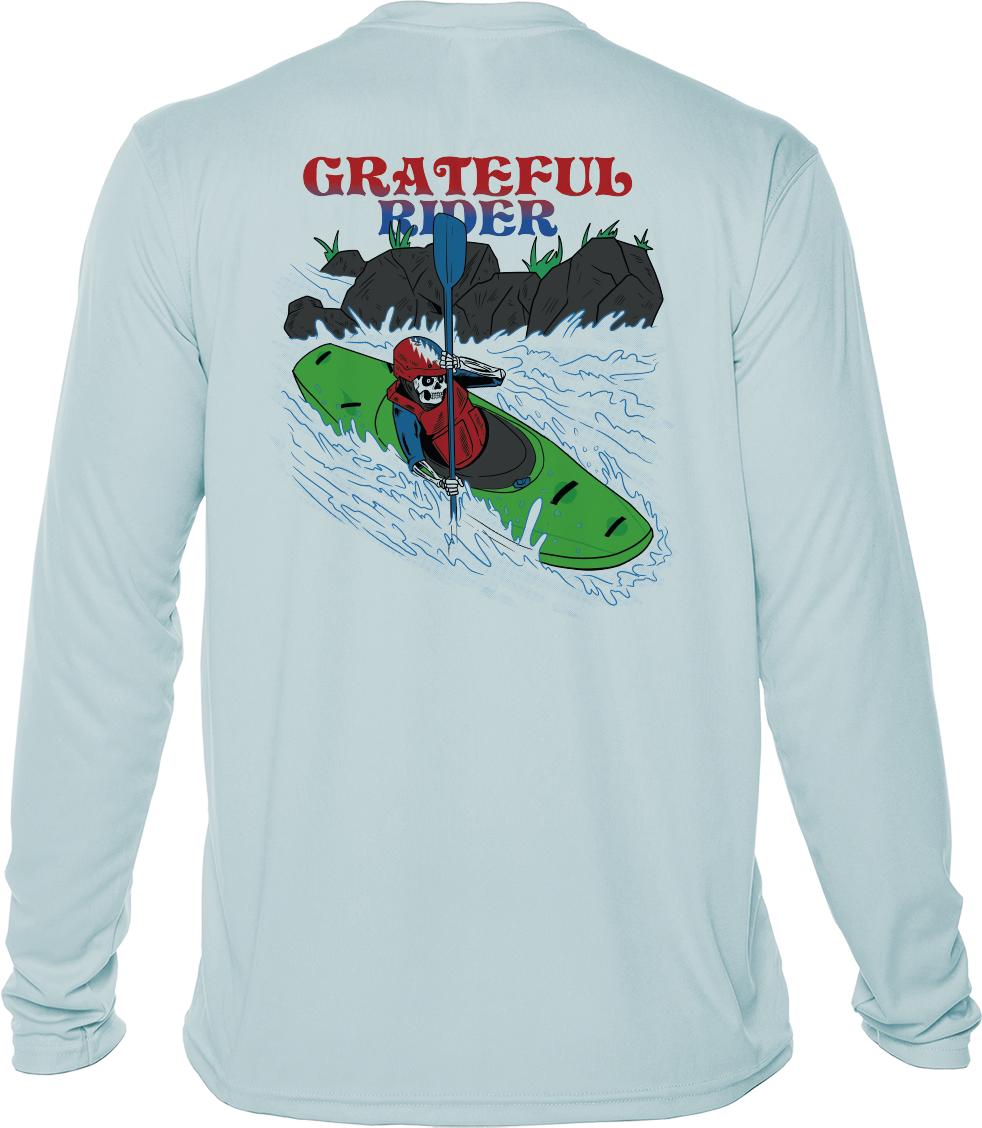 Rapid Descent UPF 50+ Long Sleeve Shirt | Grateful Rider