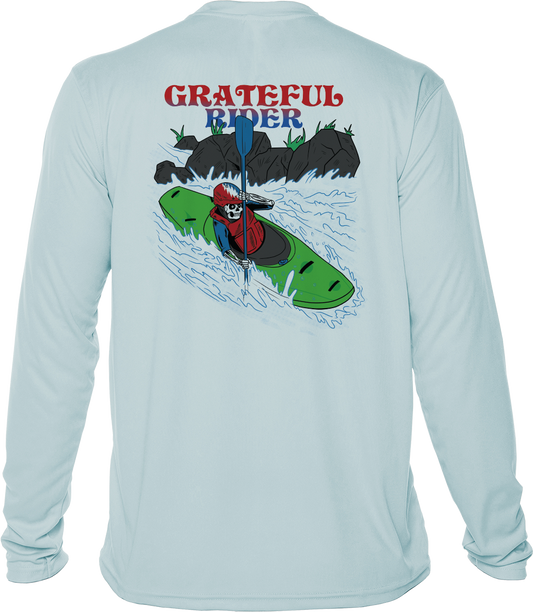 Rapid Descent UPF 50+ Long Sleeve Shirt | Grateful Rider