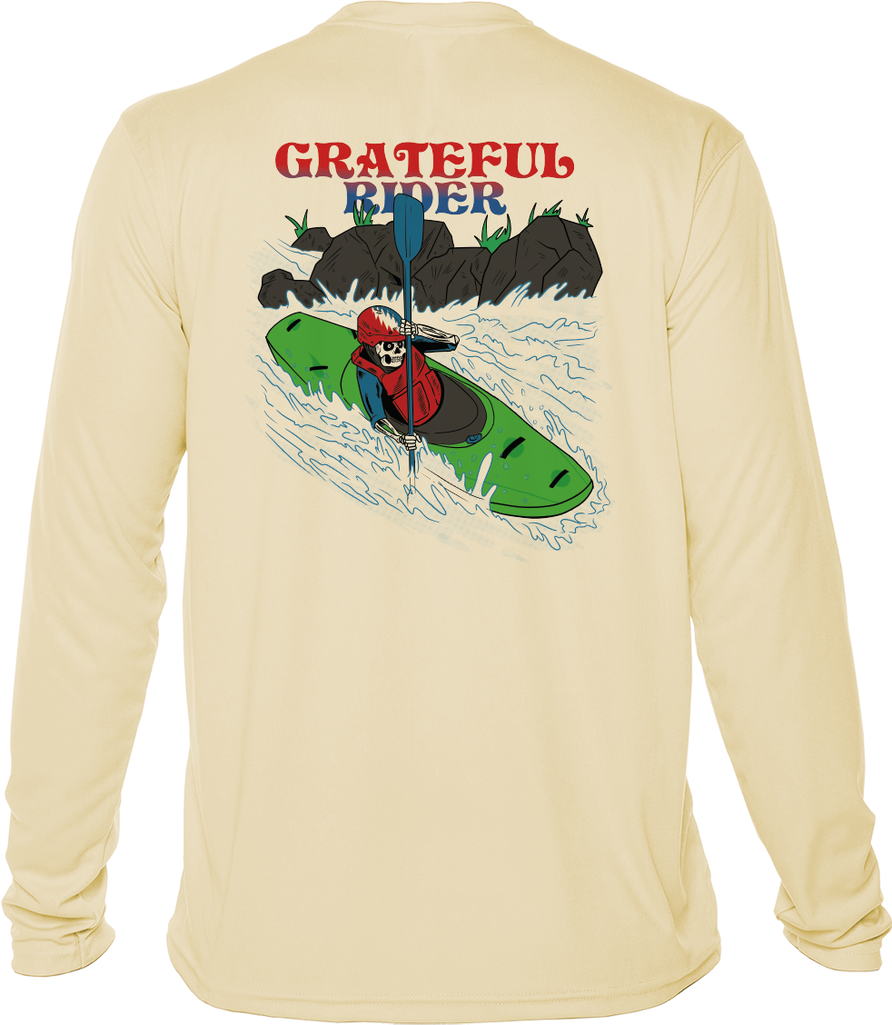 Rapid Descent UPF 50+ Long Sleeve Shirt | Grateful Rider