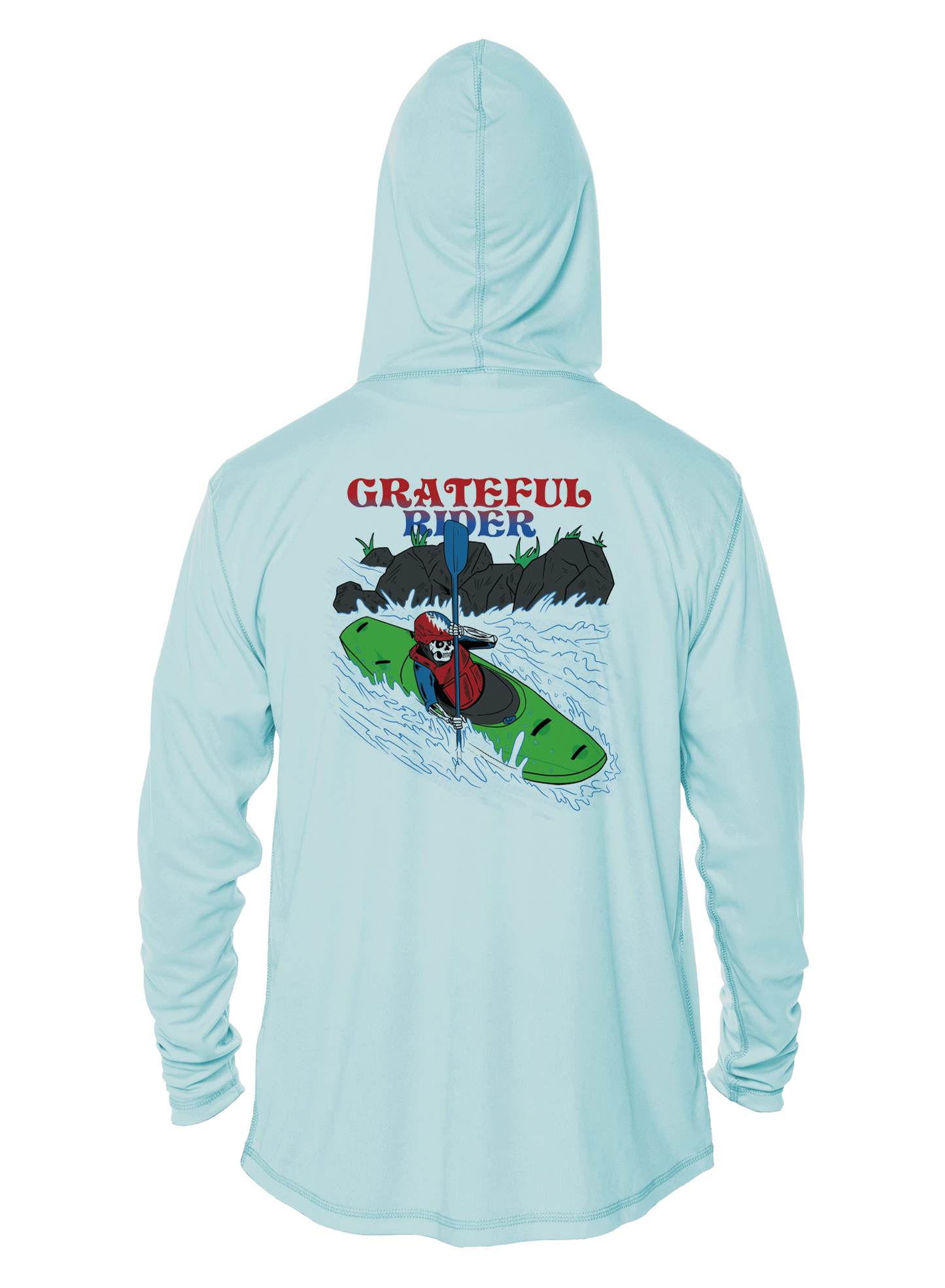 Rapid Descent UPF 50+ Performance Hoodie | Grateful Rider