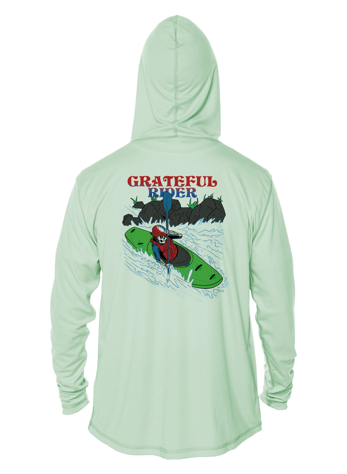 Rapid Descent UPF 50+ Performance Hoodie | Grateful Rider
