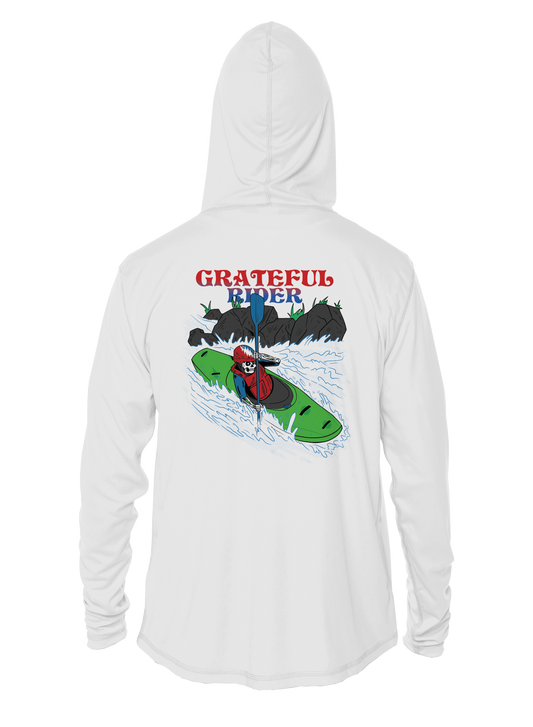Rapid Descent UPF 50+ Performance Hoodie | Grateful Rider