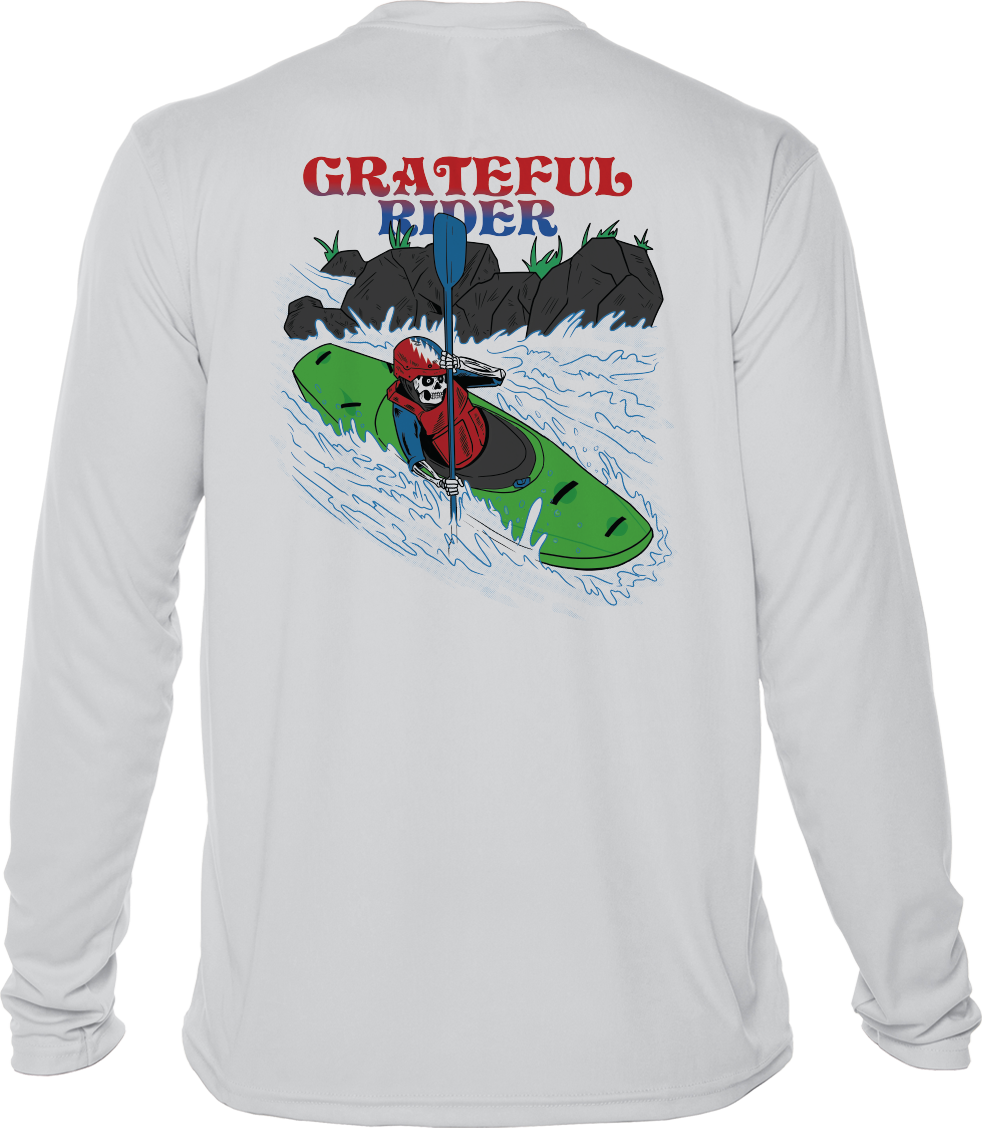 Rapid Descent UPF 50+ Long Sleeve Shirt | Grateful Rider
