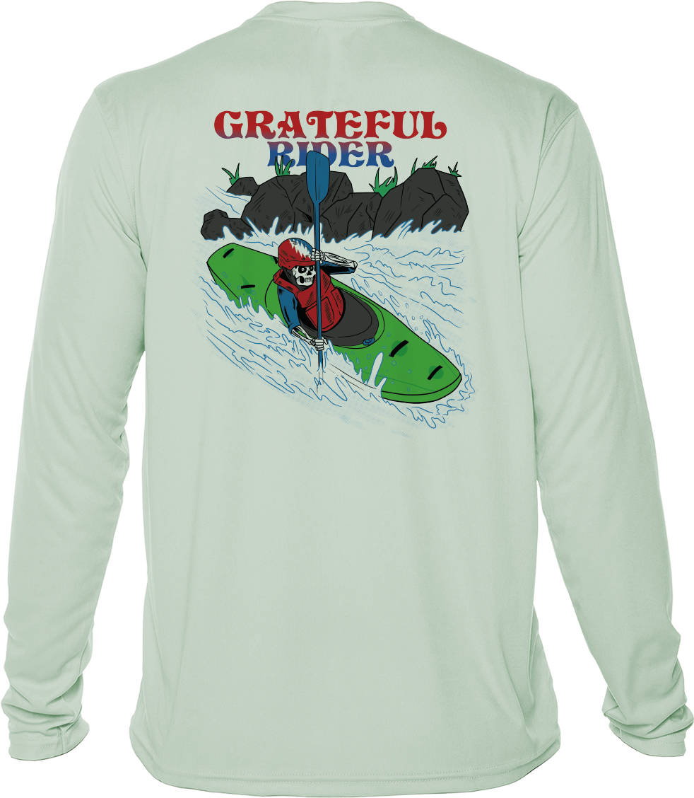 Rapid Descent UPF 50+ Long Sleeve Shirt | Grateful Rider