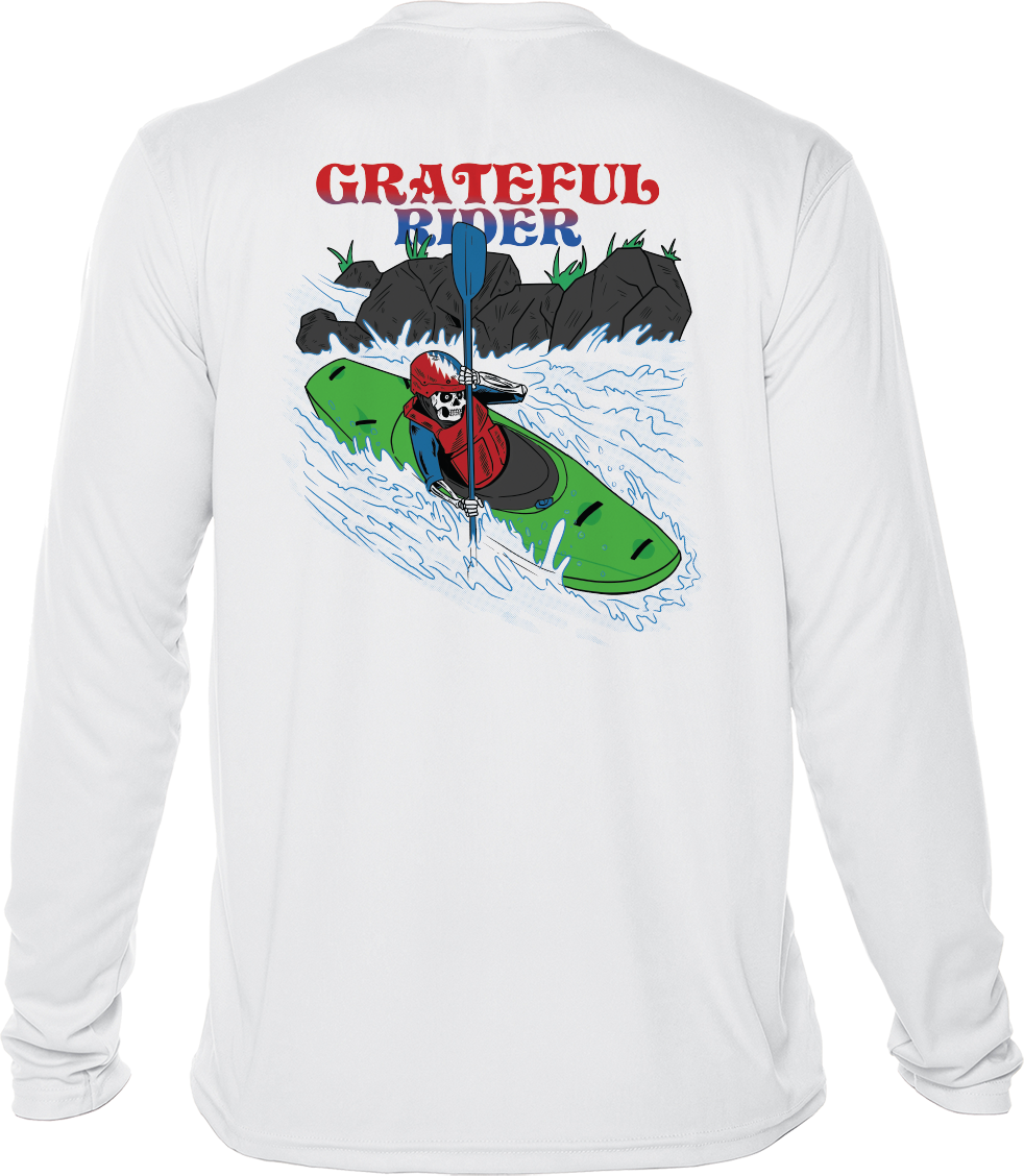 Rapid Descent UPF 50+ Long Sleeve Shirt | Grateful Rider