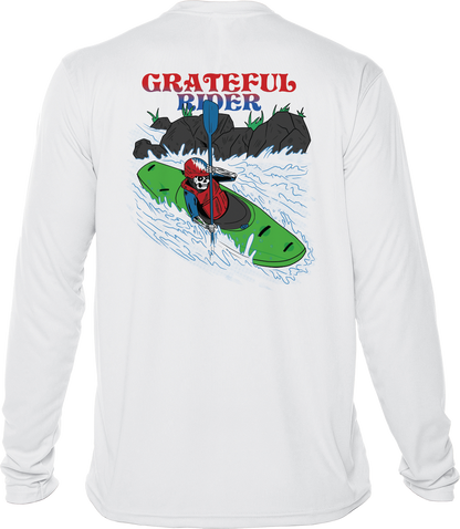 Rapid Descent UPF 50+ Long Sleeve Shirt | Grateful Rider