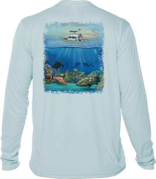 Reef Charter UPF 50+ Long Sleeve Shirt | Reefs to Peaks