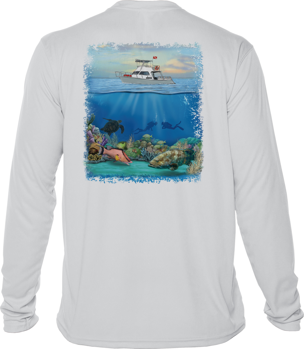 Reef Charter UPF 50+ Long Sleeve Shirt | Reefs to Peaks