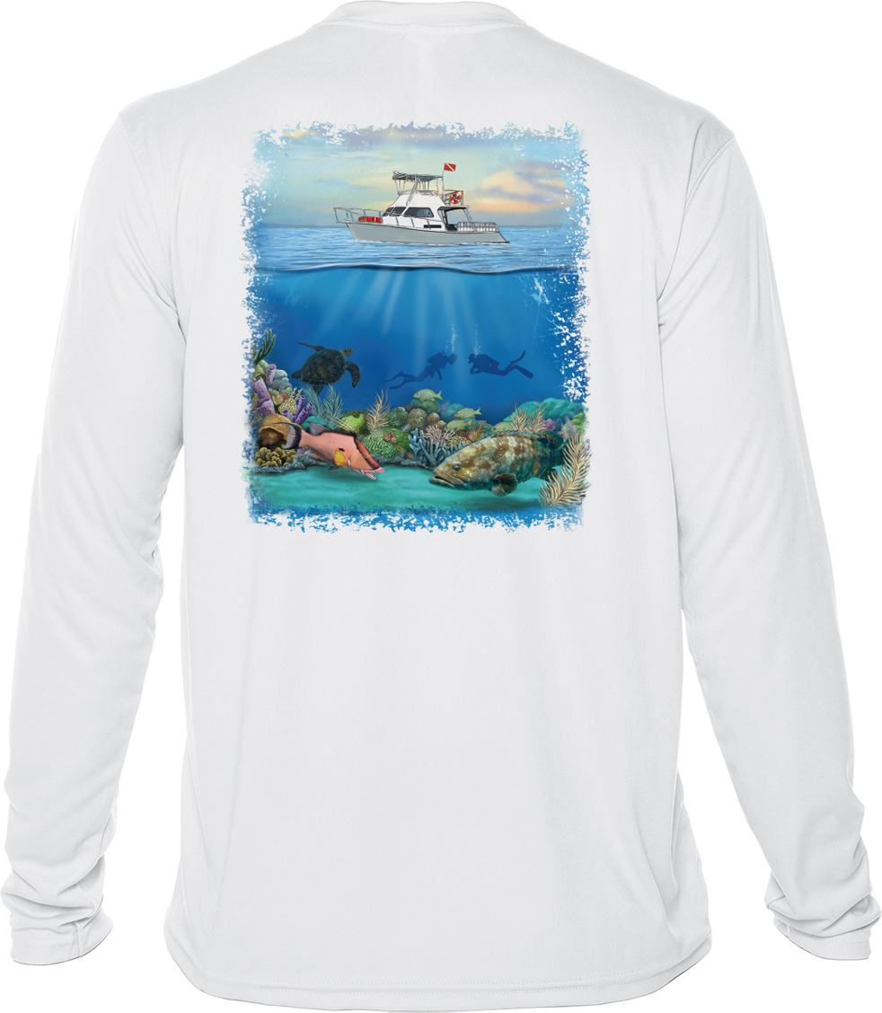 Reef Charter UPF 50+ Long Sleeve Shirt | Reefs to Peaks